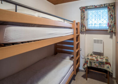 engelberg vacation rental apartment small bedroom with bunk bed for two persons